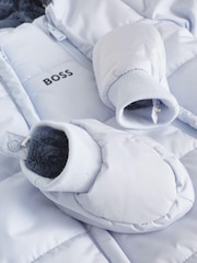 BOSS Baby Blue Logo Snowsuit - Image 2 of 2