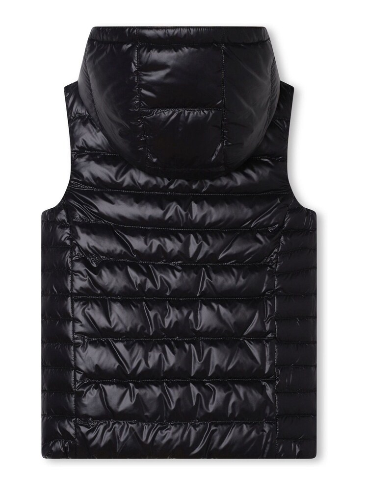 Veste veste BOSS réversible à logo marron et noir - Image 3 of 7