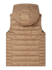 Veste veste BOSS réversible à logo marron et noir - Image 5 of 7