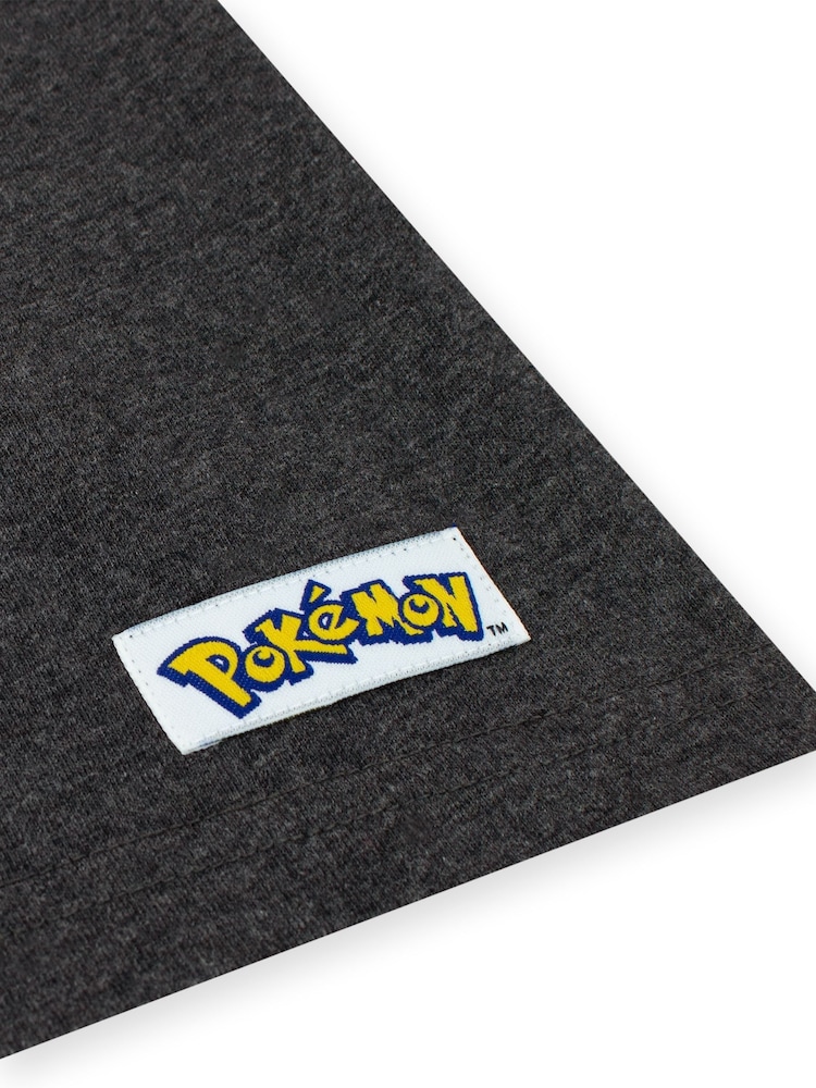Character Grey Pokemon T-Shirt - Image 5 of 5