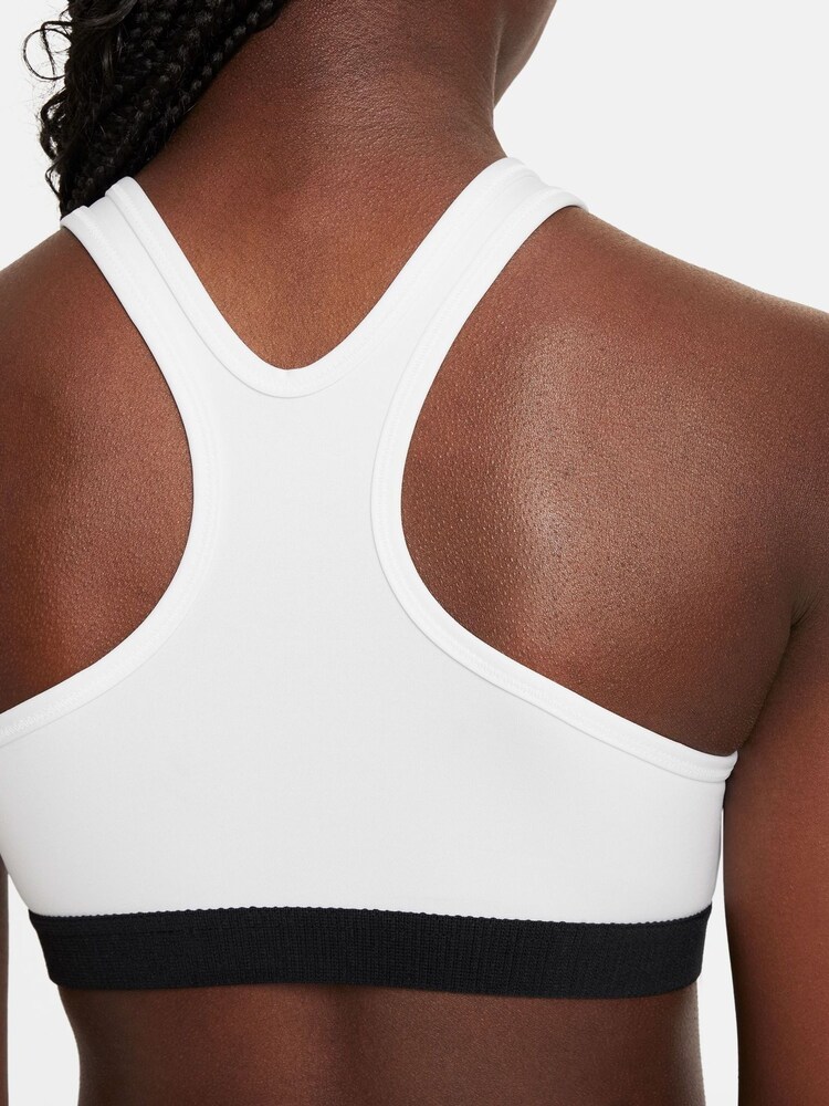 Biały - Nike Performance Pro Medium Support Swoosh Bra - Image 5 of 8