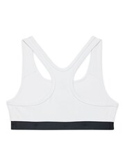 Biały - Nike Performance Pro Medium Support Swoosh Bra - Image 7 of 8