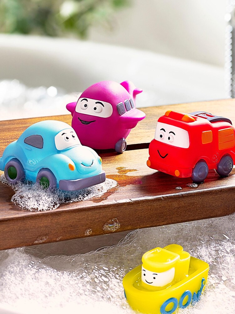 Rainbow Transport Bath Buddies - Image 1 of 2