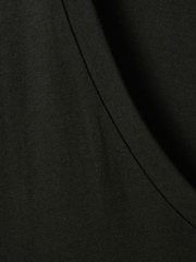 Reiss Oxidised Green Dayton Cotton V-Neck T-Shirt - Image 6 of 6
