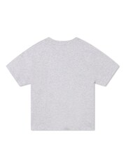 KENZO KIDS Grey Logo T-Shirt - Image 2 of 2