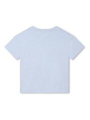 Kenzo Kids Blue Logo T-Shirt - Image 2 of 3