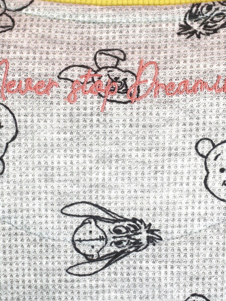Character Grey Winnie The Pooh Long Pyjamas - Image 5 of 5
