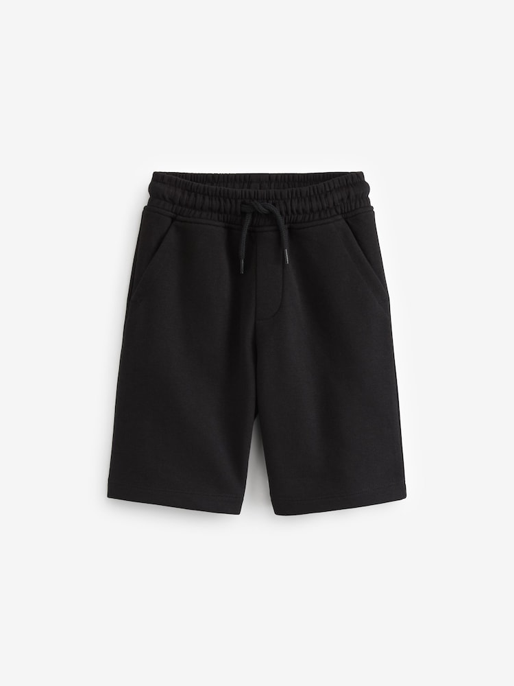 Black Regular Fit Basic Shorts (3-16yrs) - Image 2 of 3