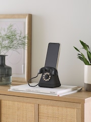 Black Retro Mobile Phone Holder - Image 1 of 4