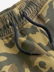 Green Camo Regular Fit Basic Shorts (3-16yrs) - Image 3 of 3