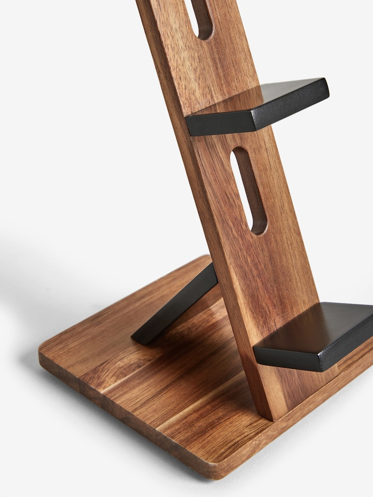 Wood Wooden Gaming Organiser Controller and Headset Storage - Image 5 of 5 Wood Wooden Gaming Organiser Controller and Headset Storage - Image 5 of 5