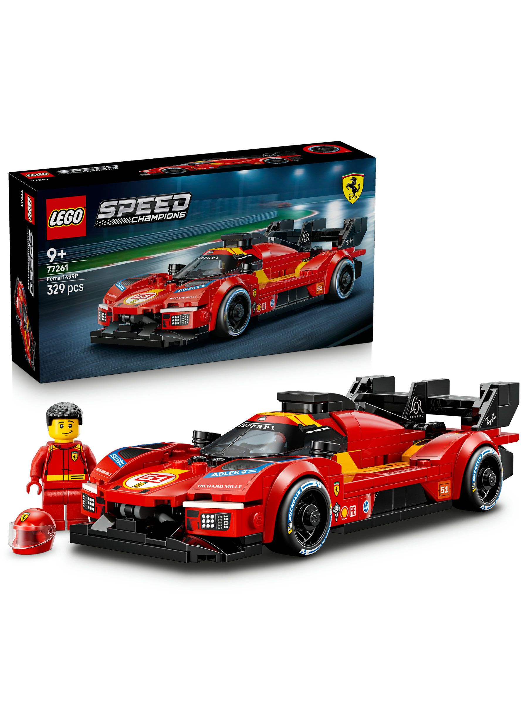 Lego Boys Speed Champions 77261 Ferrari 499P - Image 28