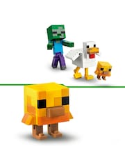 LEGO Minecraft 21582 Chicken Jockey Toy - Image 3 of 5