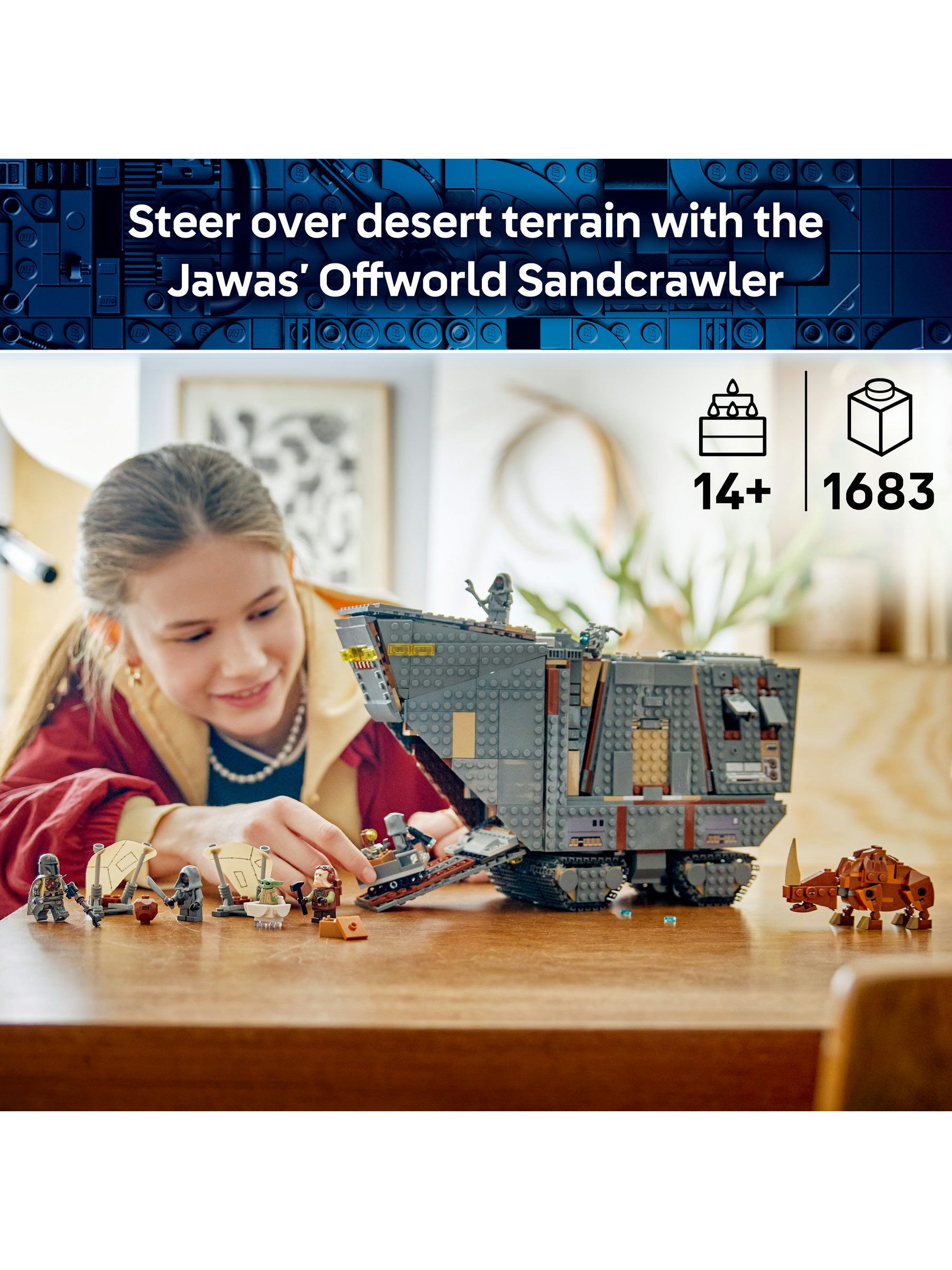 Satın al LEGO Star Wars Offworld Sandcrawler and Mudhorn