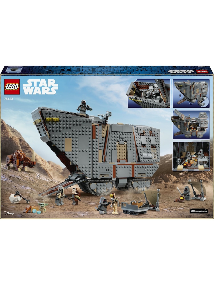 LEGO Star Wars Offworld Sandcrawler and Mudhorn - Building Set for Teens, Ages 14+ - 75453 - Image 9 of 9 LEGO Star Wars Offworld Sandcrawler and Mudhorn - Building Set for Teens, Ages 14+ - 75453 - Image 9 of 9