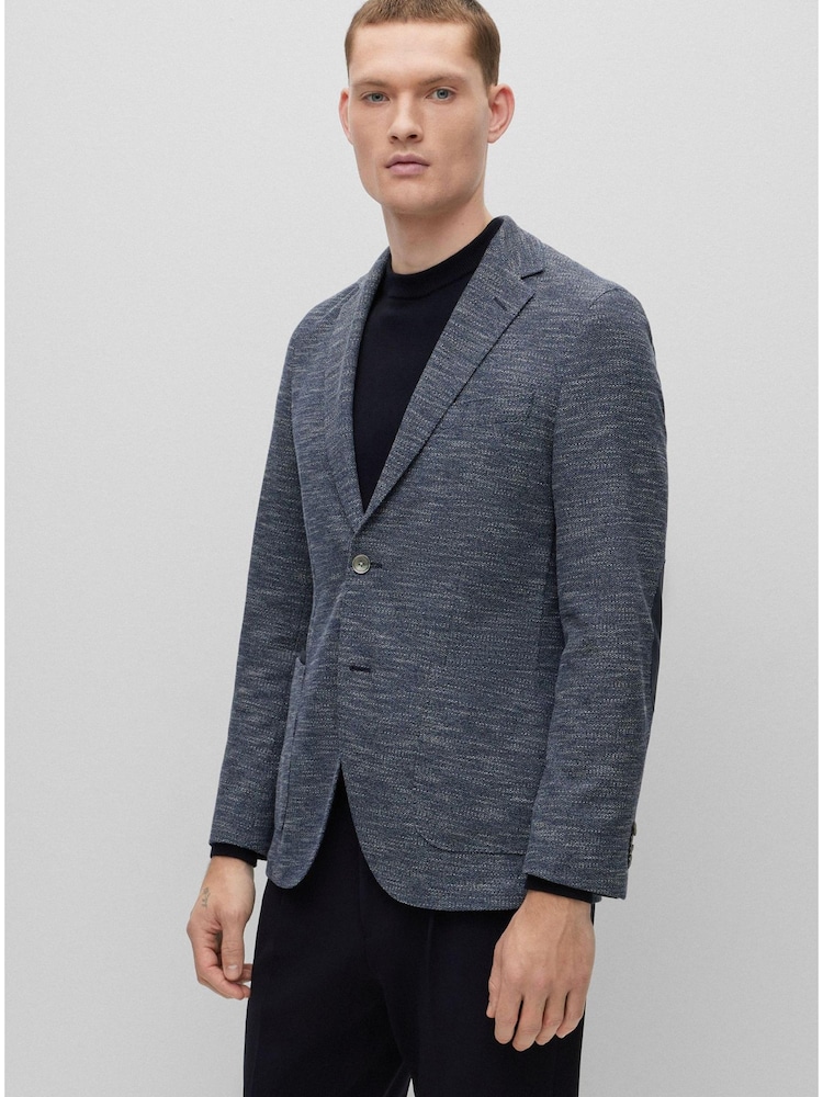 BOSS Blue C-Jaye Regular Fit Suit Jacket - Image 1 of 6