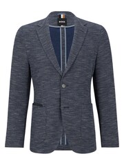 BOSS Blue C-Jaye Regular Fit Suit Jacket - Image 6 of 6