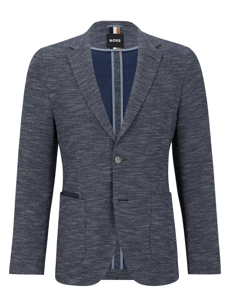 BOSS Blue C-Jaye Regular Fit Suit Jacket - Image 6 of 6