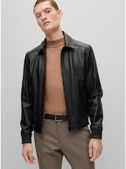 BOSS Brown Ellotyo Leather Belt - Image 5 of 5