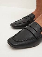 Black Forever Comfort® Square Toe Loafers - Image 2 of 7