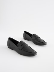 Black Forever Comfort® Square Toe Loafers - Image 4 of 7