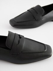 Black Forever Comfort® Square Toe Loafers - Image 7 of 7