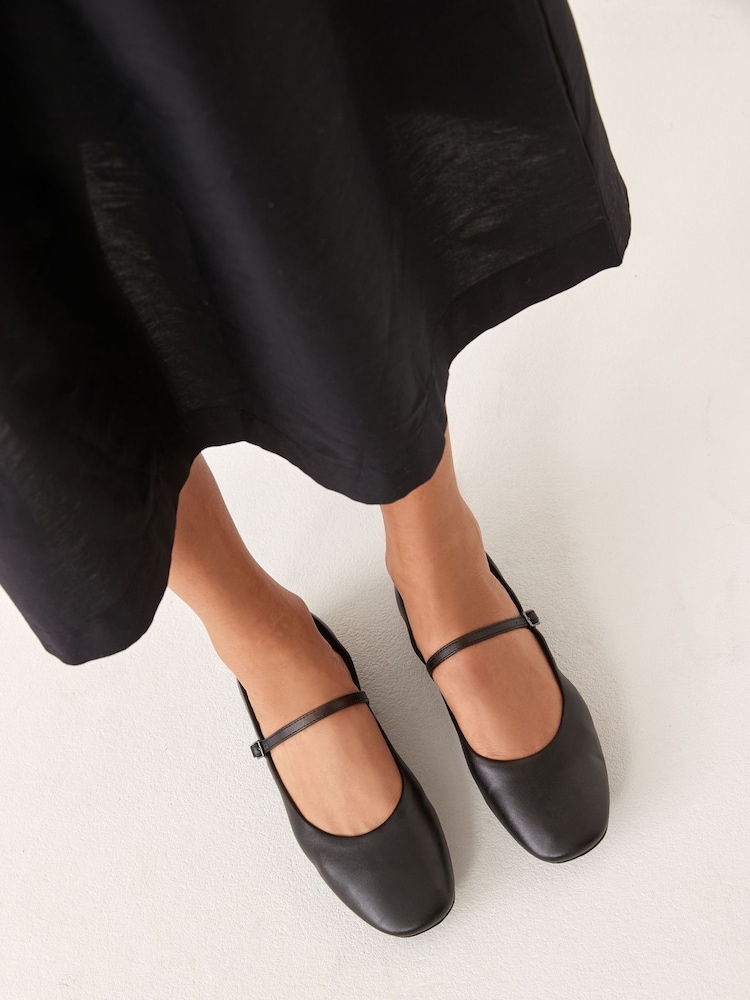 Black Forever Comfort® Mary Jane Shoes - Image 1 of 8