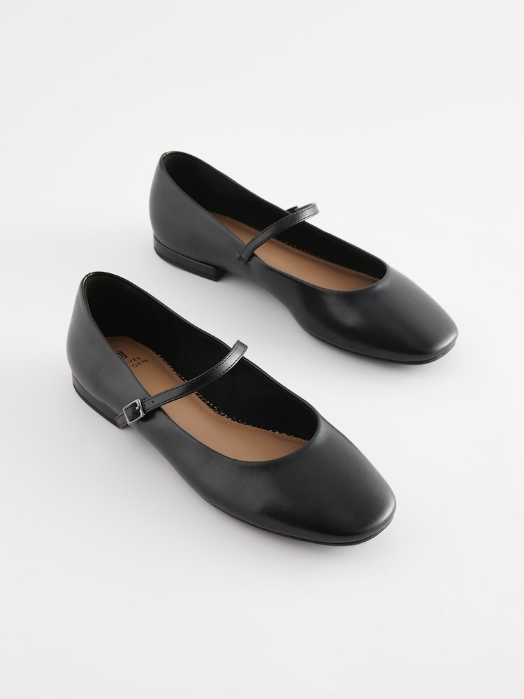 Black Forever Comfort® Mary Jane Shoes - Image 4 of 8