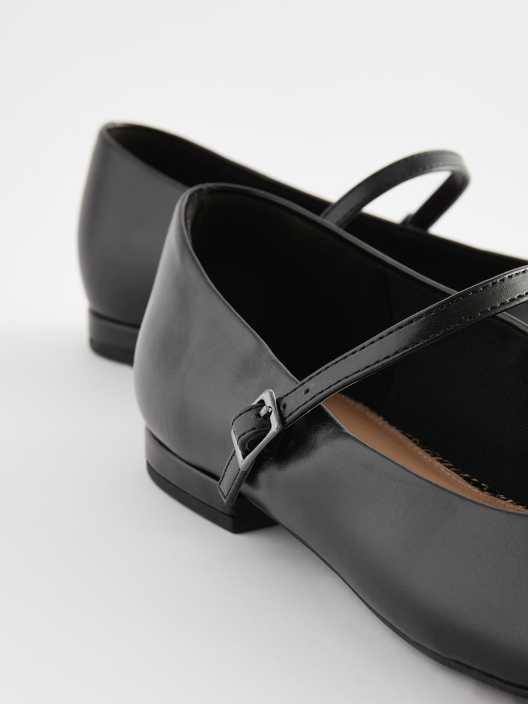 Black Forever Comfort® Mary Jane Shoes - Image 7 of 8