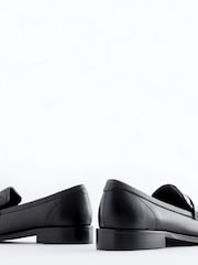 Black Forever Comfort® Leather Quilted Loafers - Image 7 of 8