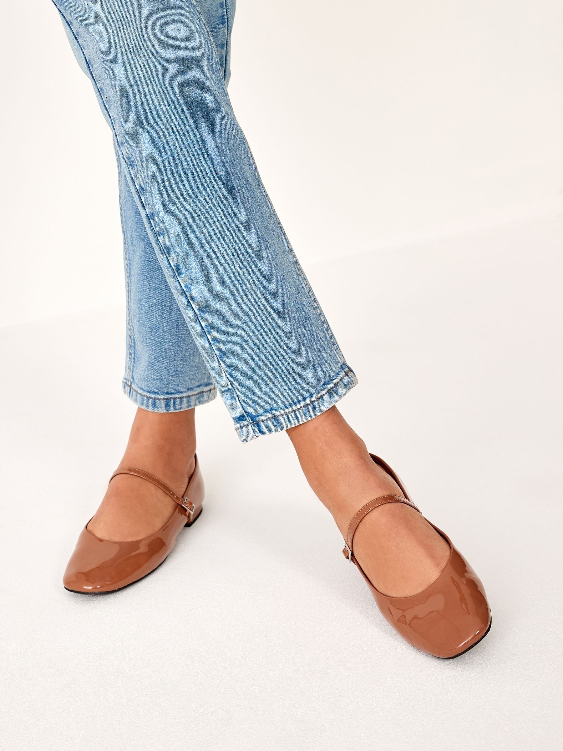 Camel Brown Forever Comfort Mary Jane Shoes
