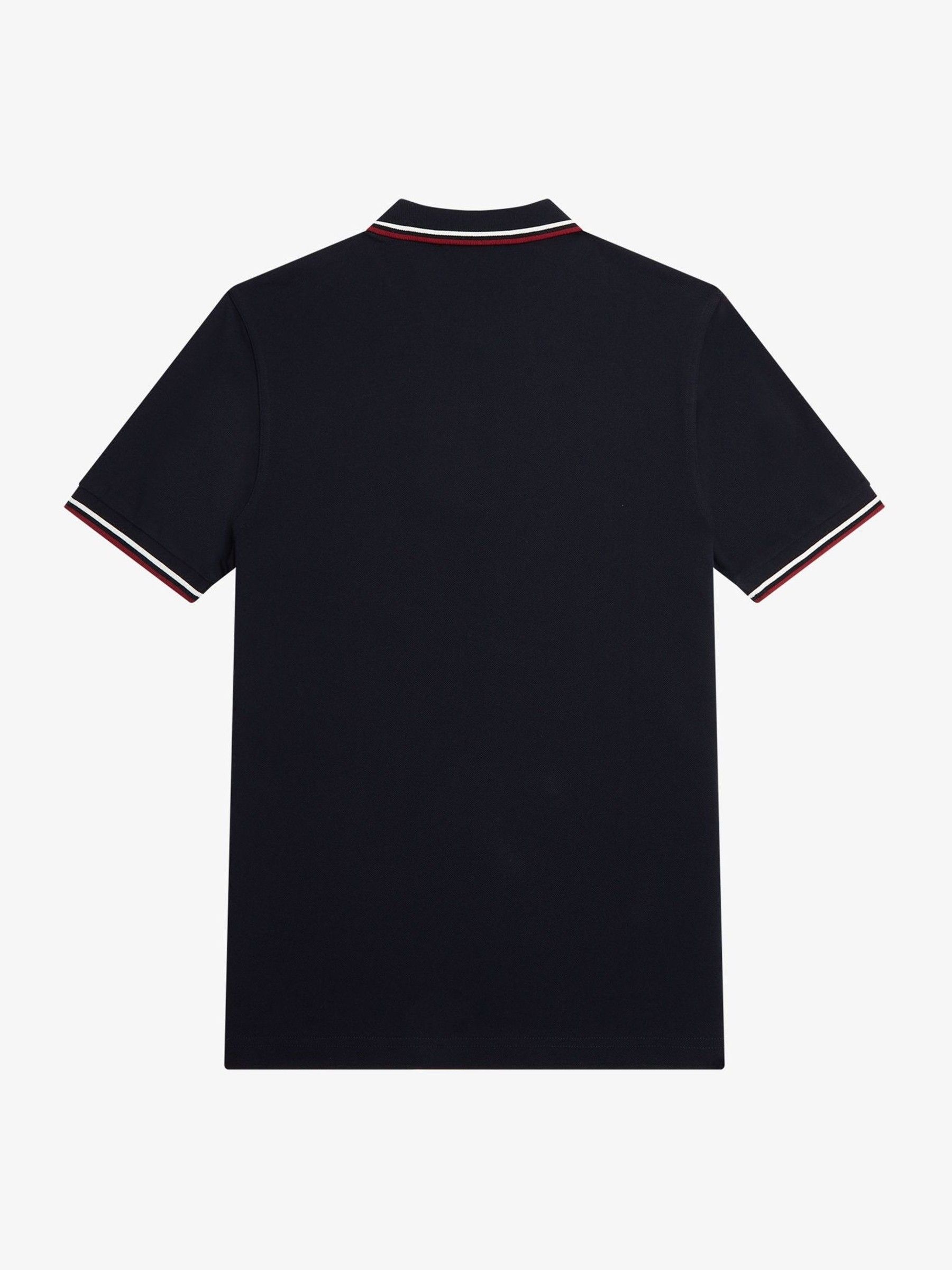 Red fred perry polo on sale