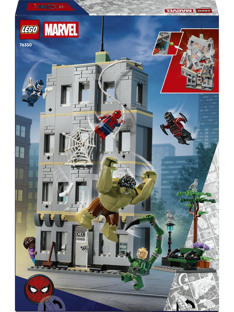 LEGO Marvel Spider-Man vs. Hulk Epic Clash 76350 - Image 1 of 3 LEGO Marvel Spider-Man vs. Hulk Epic Clash 76350 - Image 1 of 3