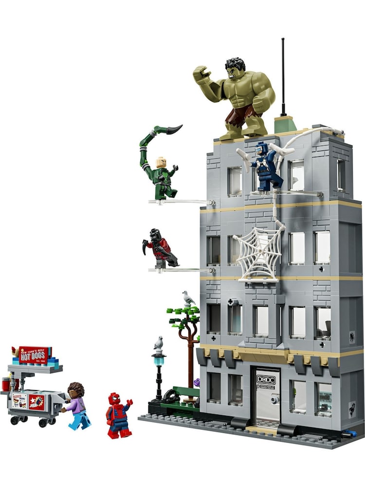 LEGO Marvel Spider-Man vs. Hulk Epic Clash 76350 - Image 3 of 3 LEGO Marvel Spider-Man vs. Hulk Epic Clash 76350 - Image 3 of 3