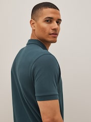 Грязный серо-синий - Однотонная рубашка поло Fred Perry - Изображение 5 из 5