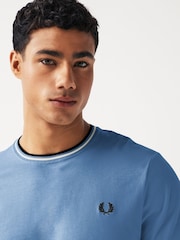 Fred Perry Twin Tipped Logo T-Shirt - Image 4 of 6