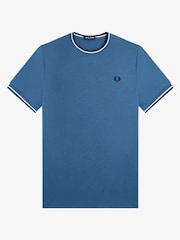 Fred Perry Twin Tipped Logo T-Shirt - Image 5 of 6