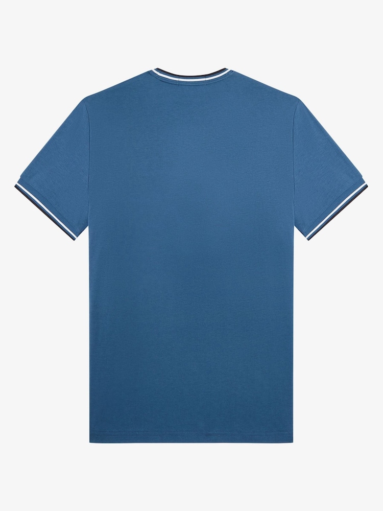 Fred Perry Twin Tipped Logo T-Shirt - Image 6 of 6