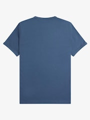 Синий - Fred Perry Cotton T-Shirt - Image 7 of 7
