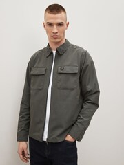 Fred Perry Zip Through Lightweight Jacket - Image 1 of 8