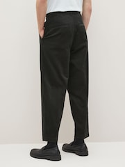 Fred Perry Green Waffle Cord Tapered Fit Trousers - Image 2 of 5