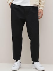 Fred Perry Navy Twill Tapered Trousers - Image 1 of 4