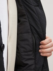 Fred Perry Nylon Mac Black Jacket - Image 5 of 6