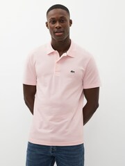 Lacoste Classic Stretch Cotton Blend Polo Shirt - Image 1 of 4
