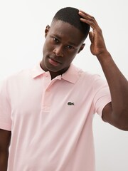 Lacoste Classic Stretch Cotton Blend Polo Shirt - Image 3 of 4