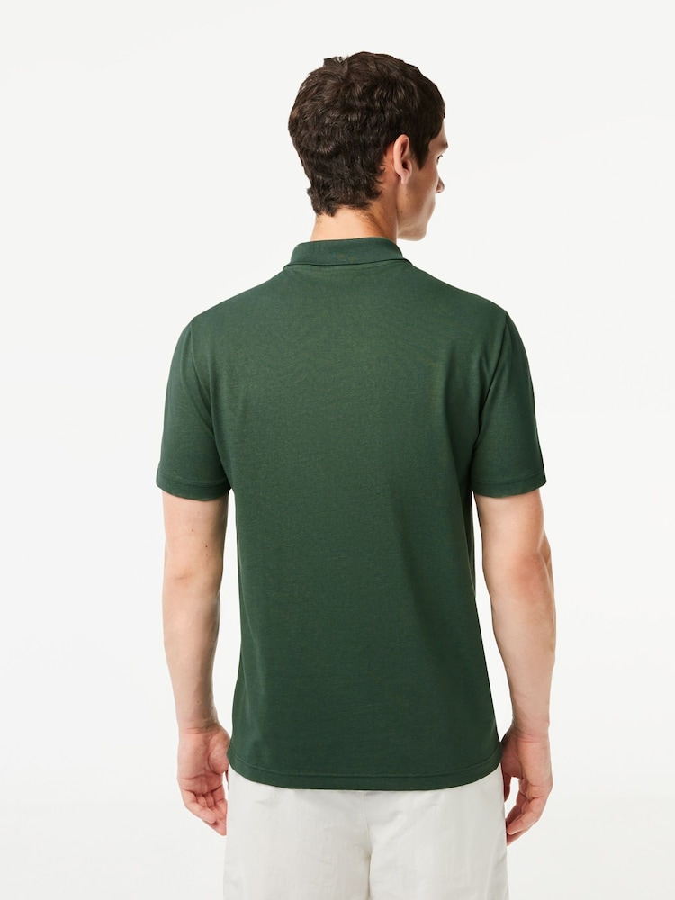 Lacoste Regular Fit Cotton Blend Ottoman Polo Shirt - Image 2 of 6