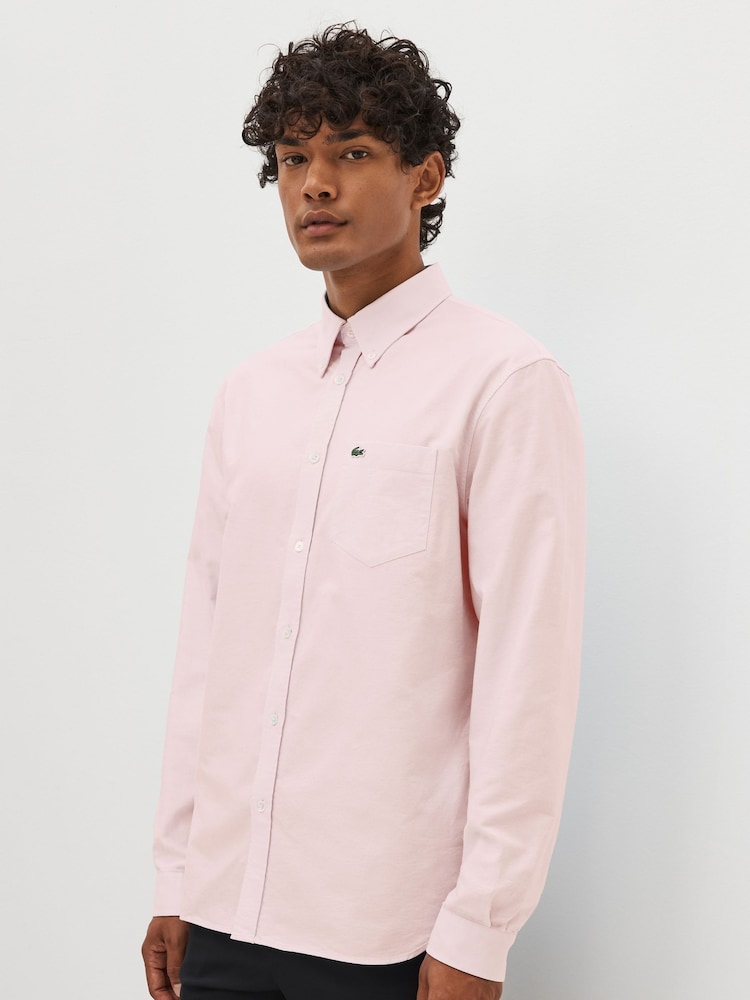 Lacoste 100% Cotton Oxford Shirt - Image 1 of 6