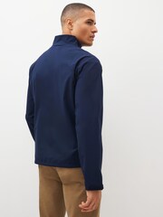 Lacoste Navy Golf Zip-Close Waterproof Windbreaker - Image 2 of 4