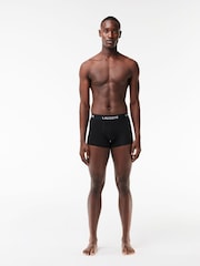 Lacoste 5 Pack Black Trunks - Image 1 of 10