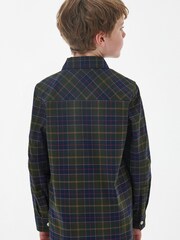 Barbour® Brown Classic Tartan Boys Shirt - Image 2 of 7